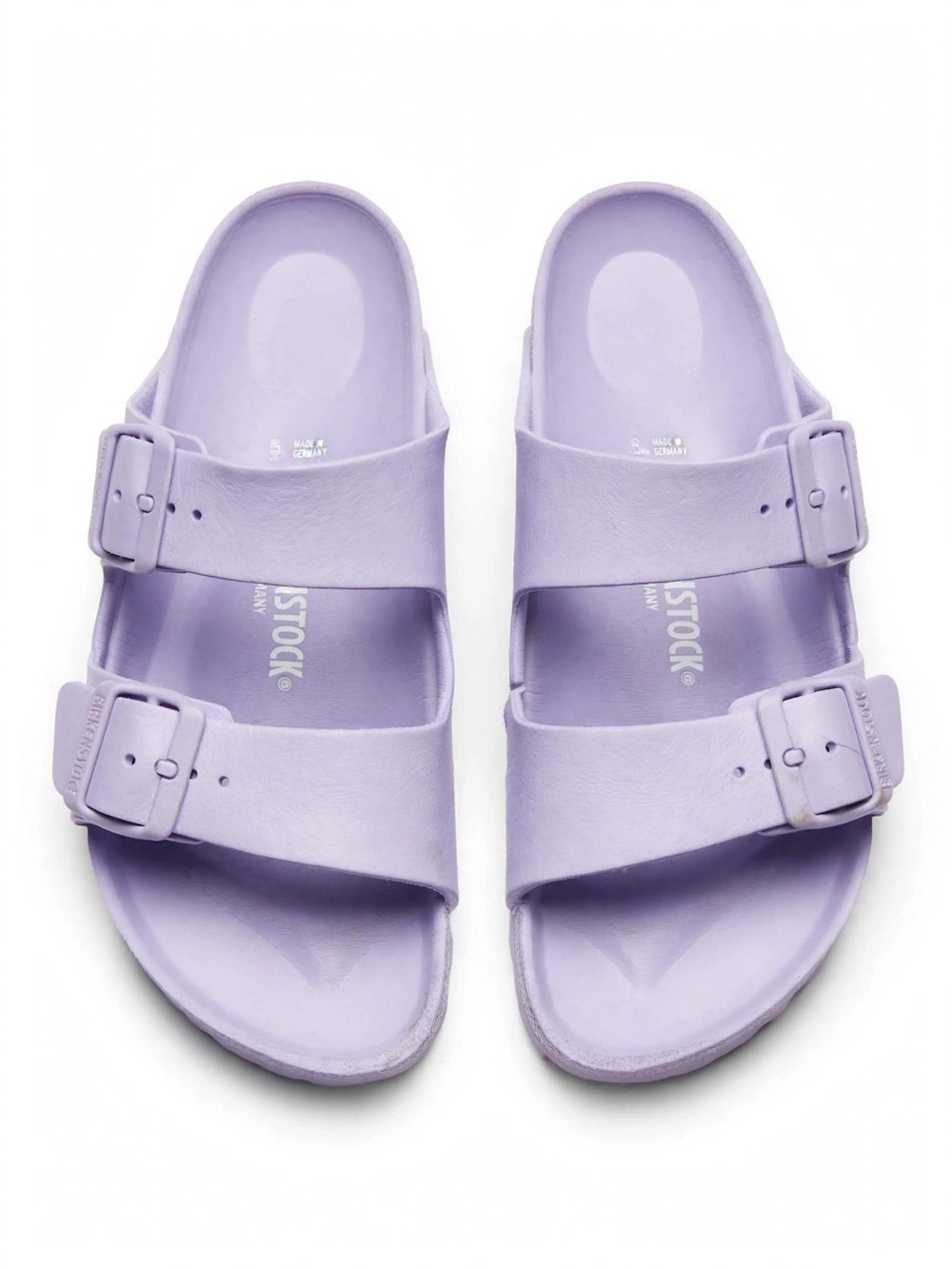 Birkenstock Arizona EVA Sandals Womens 37 Lavender Purple Fog Slides Size 6-6.5